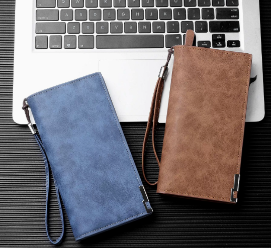 Long zipper wallet